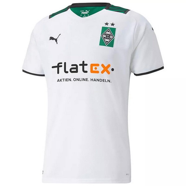 Tailandia Camiseta Borussia Mönchengladbach 1ª Kit 2021 2022 Blanco